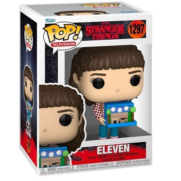 Funko Pop Stranger Thingsngs ELEVEN Vinyl Figure - Picture 1 of 8